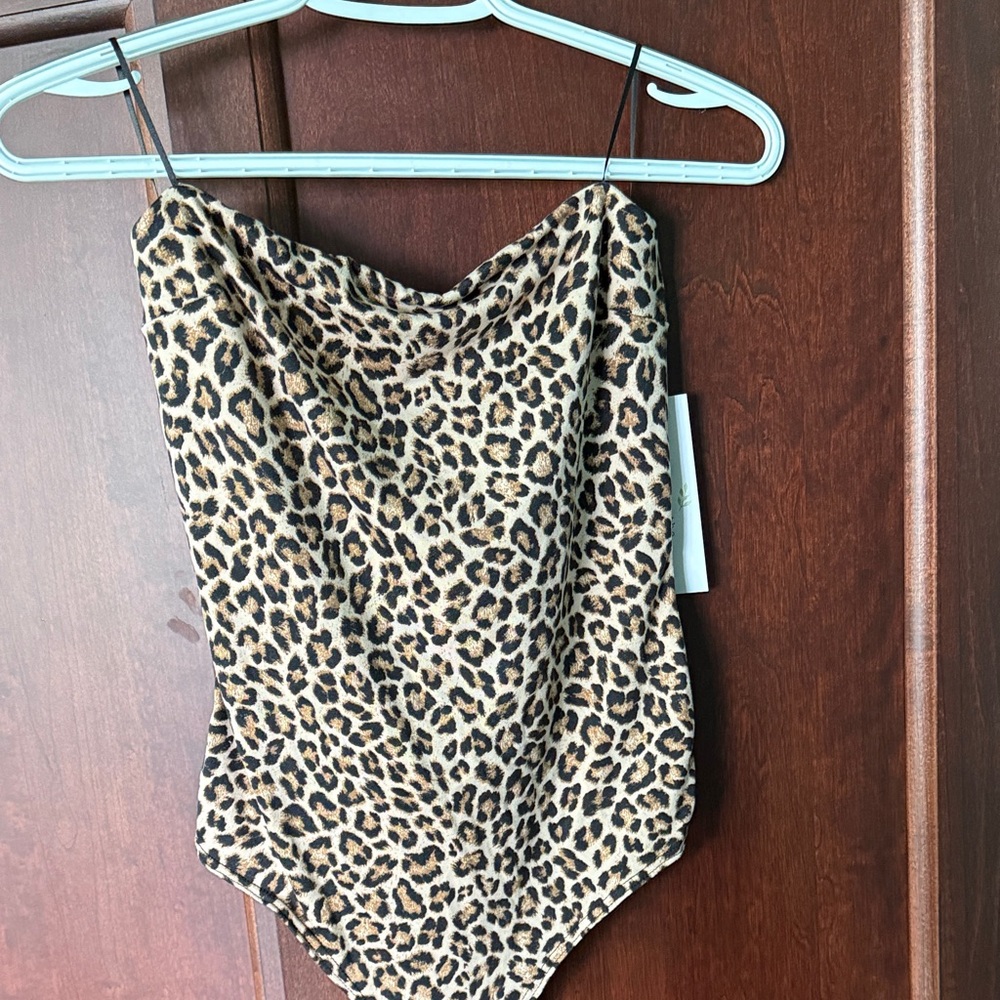 Leopard Print Bodysuit